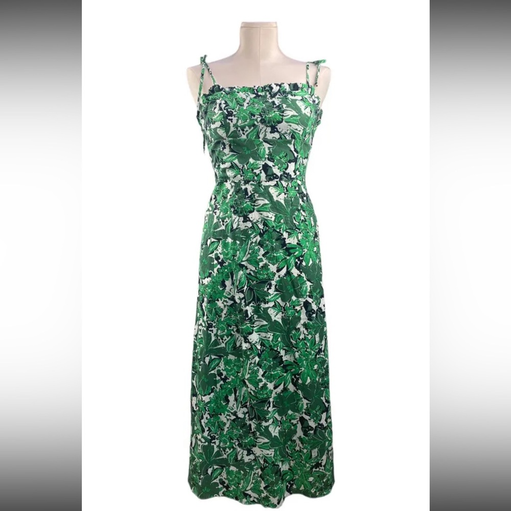 Free People beach party tie shoulder midi dress
